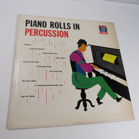 Piano Rolls in Percussion (1) LP Vinyl Record NEAR MINT CONDITION - Picture 2 of 7